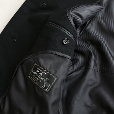 100% Cashmere Balmacaan Coat
