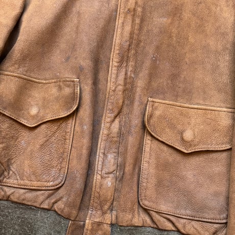 A-2 Type Flight Nubuck Jacket MADE IN USA