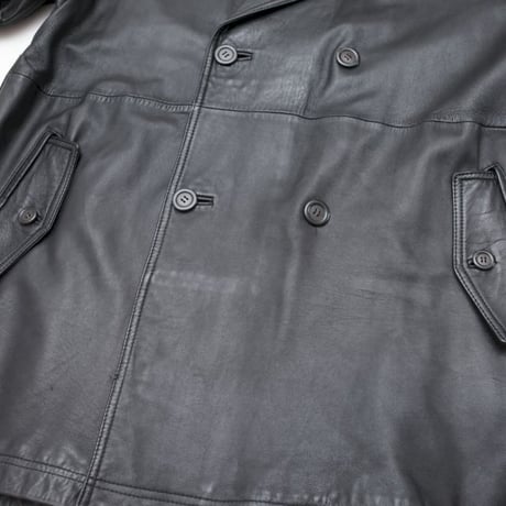 Fake Leather Coat