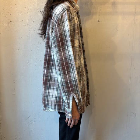 80s BIG MAC Cotton Heavy Flannel Shirt