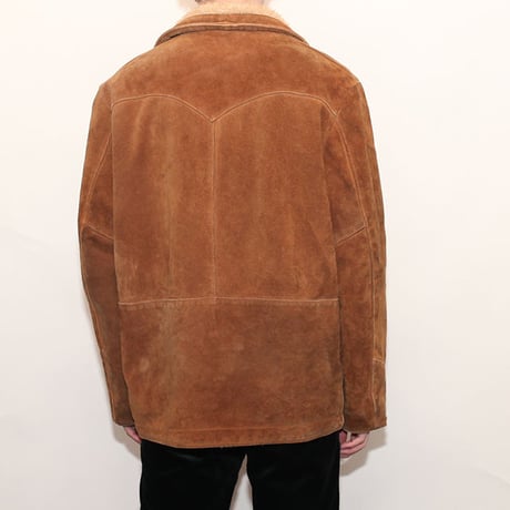 Schott Suede Boa Jacket