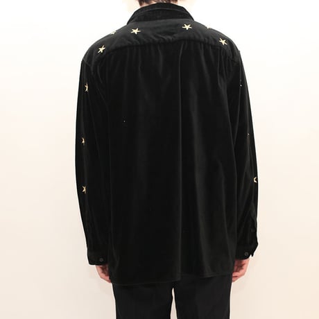 Embroidery Velour Shirt