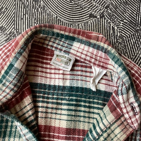 Five Brother Cotton Heavy Flannel Shirt MADE IN USA