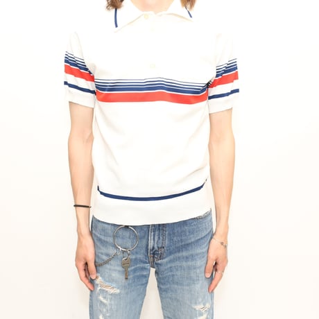 Vintage Knit Polo S/S Shirt