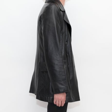 Skinny Leather Coat MADE IN ENGLAND