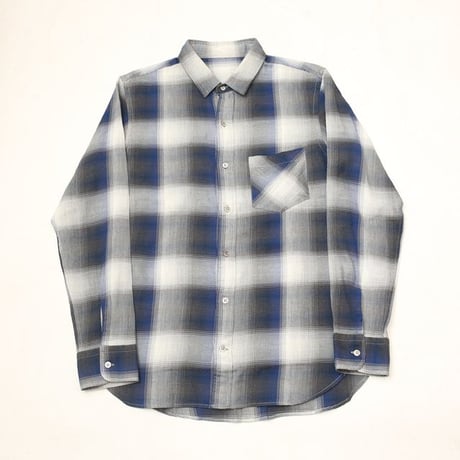 Ombre Plaid Rayon Shirt