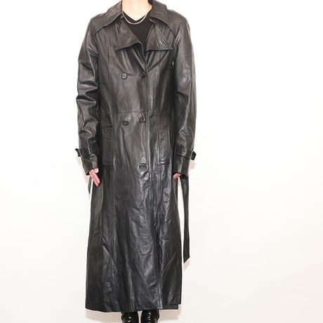 Leather Long Coat