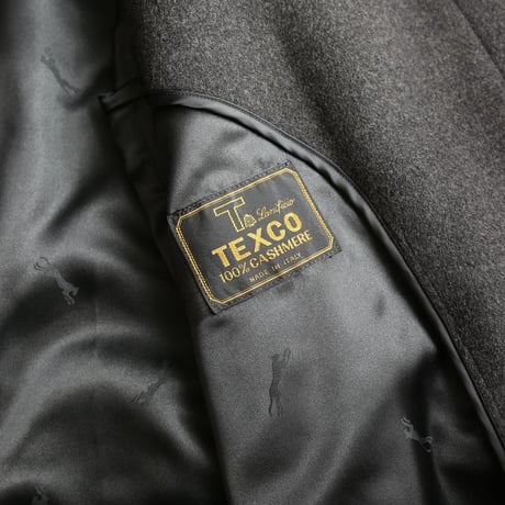 100% Cashmere Balmacaan Coat MADE IN ITALY