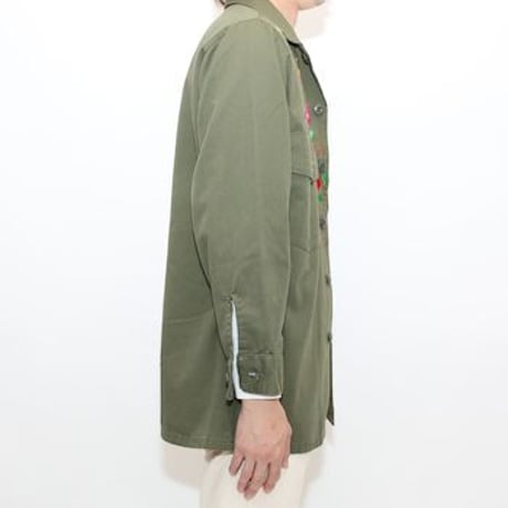 Embroidery Military L/S Shirt