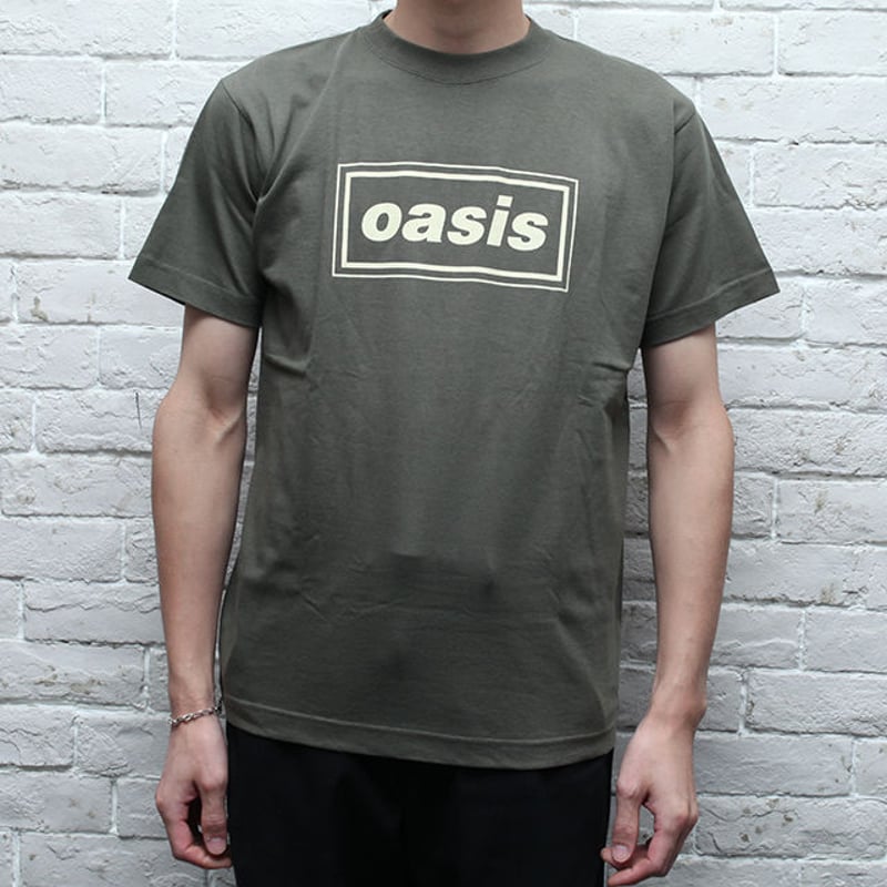 【オフィシャル】 oasis ボックスロゴ  Tシャツ オアシス