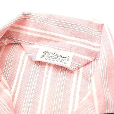 Vintage Stripe Pattern Pajama Tops