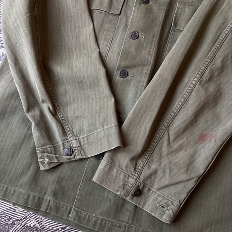40s U.S.ARMY Military M-43 13Star HBT Jacket