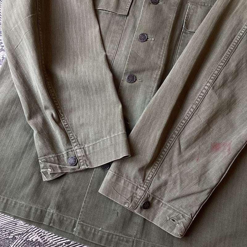 40s U.S.ARMY Military M-43 13Star HBT Jacket |