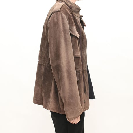 Suede M-65 Style Jacket
