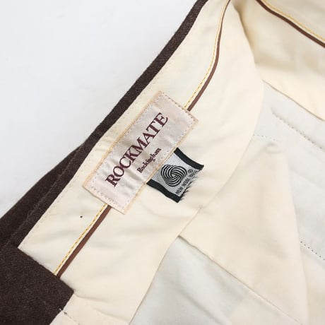 New Wool Straight Slacks