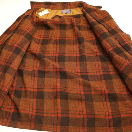 60s Pendleton Wool Plaid Loop Shirt