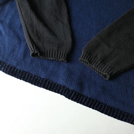 Cotton×Velvet  Knit Sweater