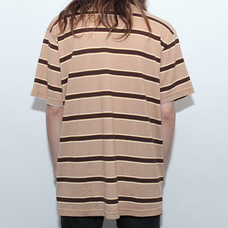 トップス STUSSY border t-shirt 90's old stussy Border Design Tee “白タグ” 【高円寺本店】 | curb