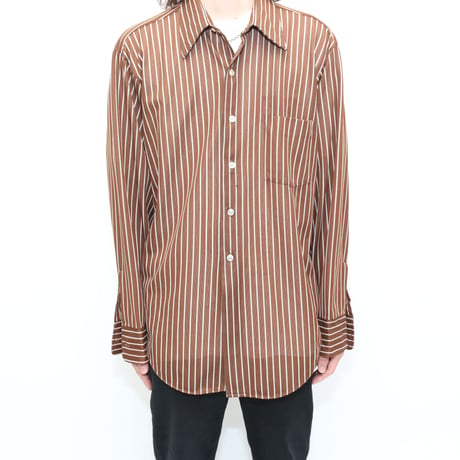 70's Striped Pattern L/S Shirt