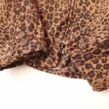 Leopard Silk Jacket