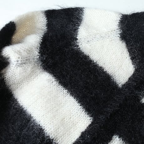 Zip Up Mohair Sweater