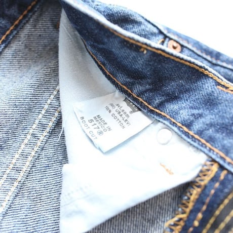 Levi's Denim Pants Flared Silhouette