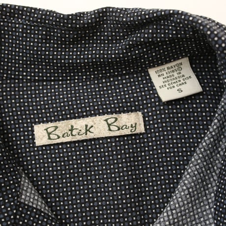 Dot Pattern Rayon S/S Shirt