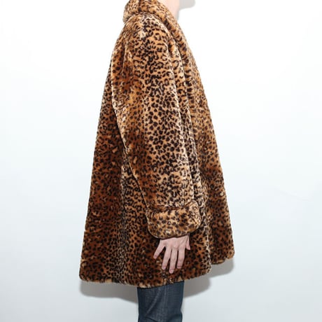 Vintage Animal Fake Fur Coat
