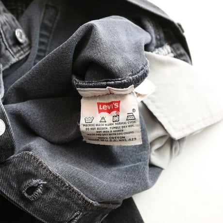 Levi's 501 Black Denim Pants MADE IN USA