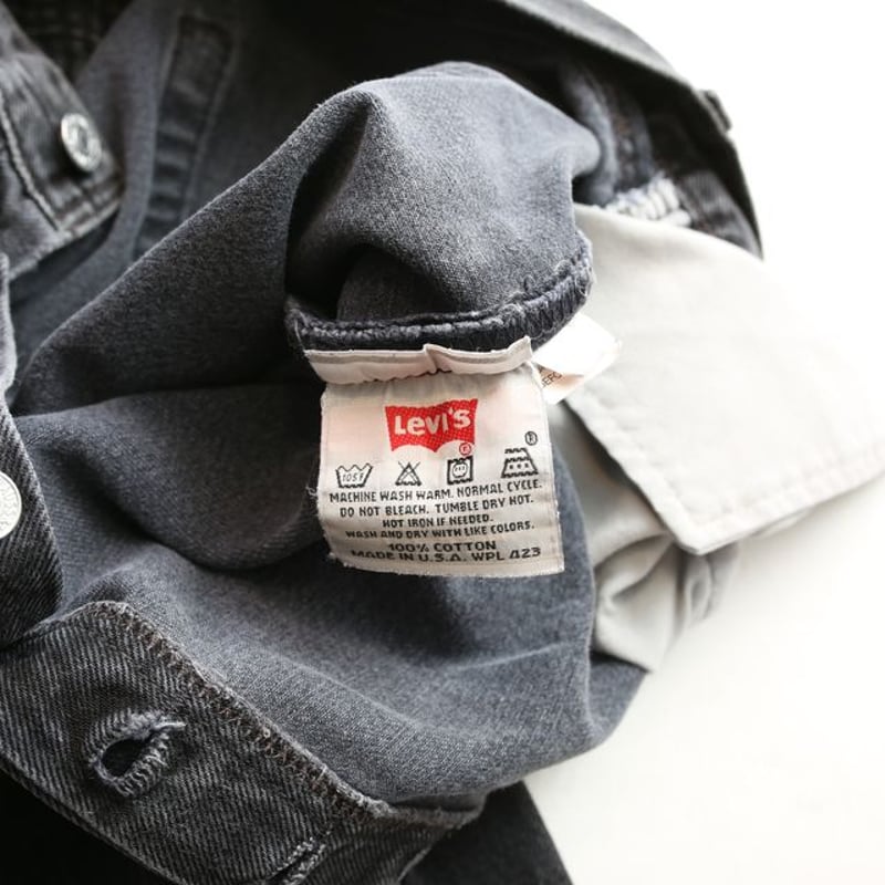 パンツ 90s Levis 501 black denim made in USA USA製 90s Levi's 501 Black Denim Pants 黒 W34×L30 リーバイス