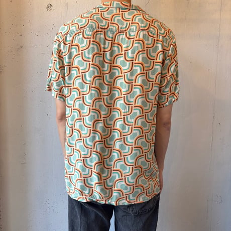 Rayon Patterned S/S Shirt