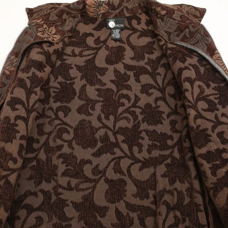 Flower Patterned Tapestry Jacket