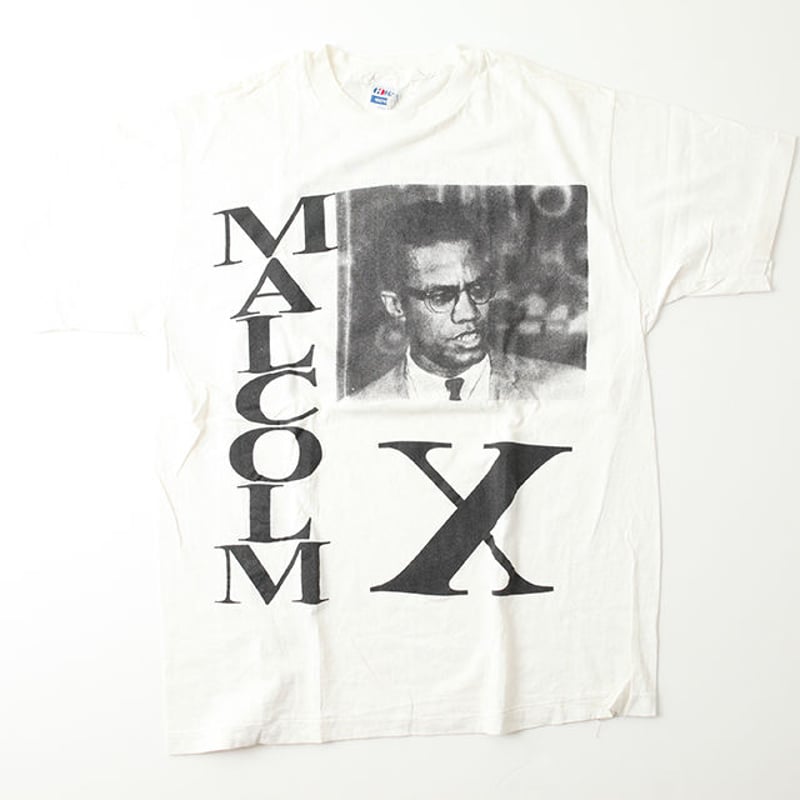 マルコムX Tシャツ Vintage Malcolm X T-Shirt | Strato マルコムX Tシャツ Vintage Malcolm X T-Shirt | Strato