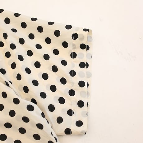 Dot Pattern Silk S/S Shirt