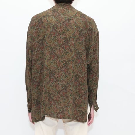 Paisley Pattern L/S Shirt