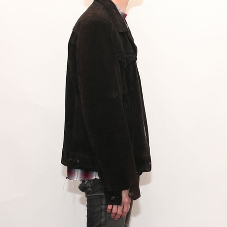 Schott Black Suede Jacket