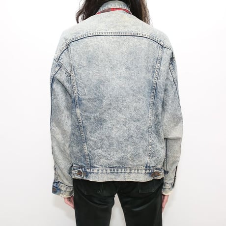 90s Levi's Liner Flannel Denim Jacket 70417-9319