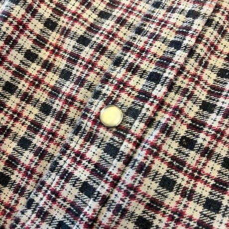 Haband Plaid Print Flannel Shirt