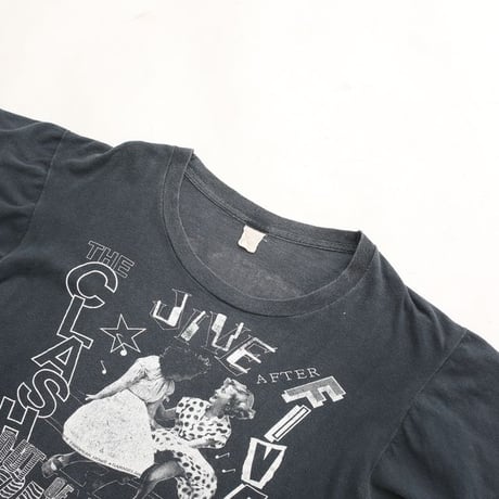80s The Clash "Out Of Control Tour" T-Shirt