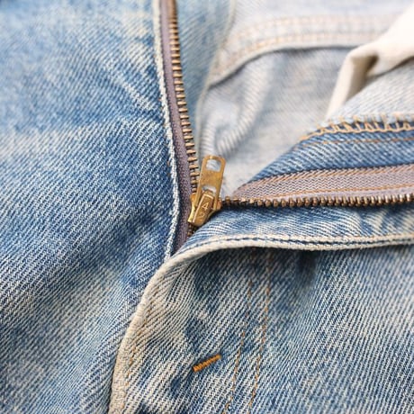 70's Levi's 646  Damaged Flare Denim Pants