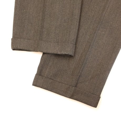80's JOS.A.BANK Herringbone Wool Slacks
