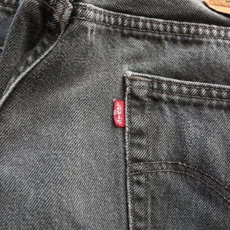 Levi's 501 Black Denim Pants MADE IN USA