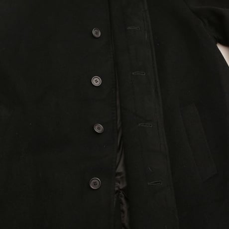 100% Cashmere Balmacaan Coat MADE IN ITALY