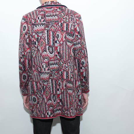 Ethnic Pattern Half Coat