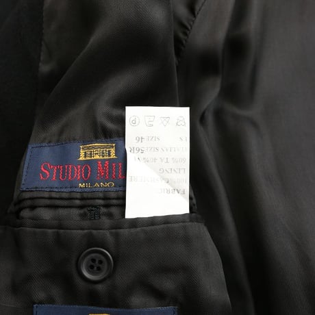 100% Cashmere Balmacaan Coat MADE IN ITALY