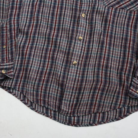 90's Plaid Acrylic Shirt