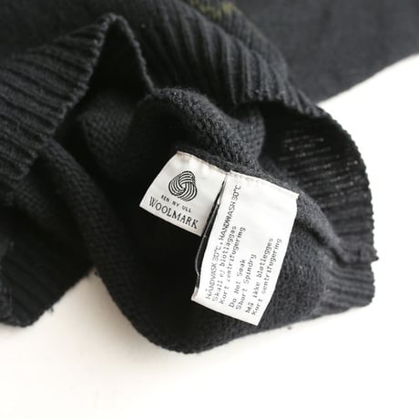 Nordic Pattern Wool Knit Sweater
