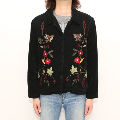 Black Embroidery Jacket
