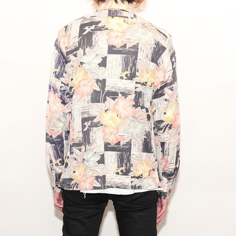 Flower Pattern L/S Shirt