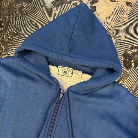 90s Thermal Lined Full Zip Sweat Hoodie